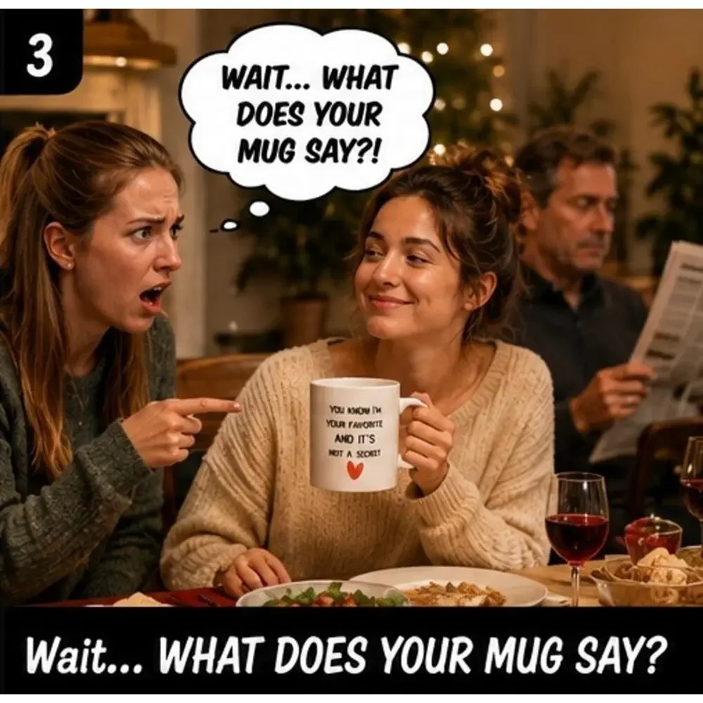 Favorite Child Funny Coffee Mug New in Box Gift for Mom or Dad